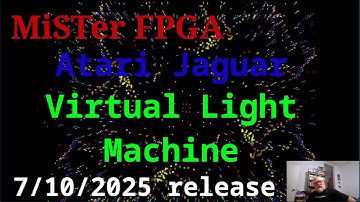 MiSTer FPGA Atari Jaguar Work-In-Progress core as of July 10th, 2025.