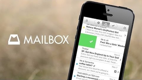 Review: Mailbox for iPhone and IPad