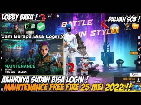 BISA LOGIN ! PENYEBAB DAN JAM BERAPA BISA LOGIN MAINTENANCE FREE FIRE HARI INI 23 MEI 2022 SELESAI