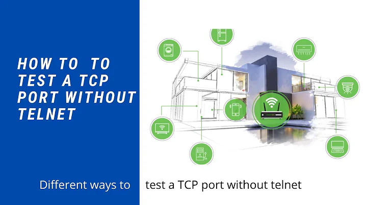 How to  to test a TCP port without telnet // Checking ports without telnet