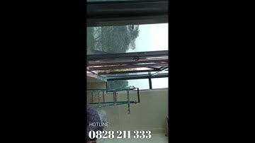 Thi công lắp đặt giàn phơi thông minh cho cán bộ Hà Nội