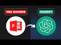 Learn what PowerPoint VBA Macros and ChatGPT can do together