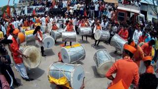 001 Dhadas Dhol Tasha Pathak Latur Awesome Performance at Ramnavmi Shobha Yatra 2017 Hyderabad.