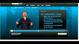 How to play poker against maniac with Daniel Negreanu