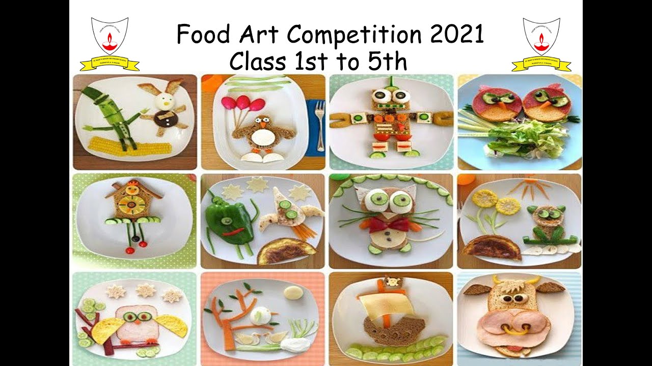 Food Art Competition Class 1st to 5th St. Mary's Senior Rudrapur