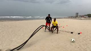 1 on 1 workout ( rope workout) #trainlikeaprogh #physicaltrainer #fitness