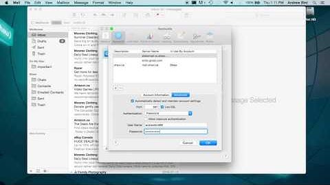 Imap Email Setup Mac Mail