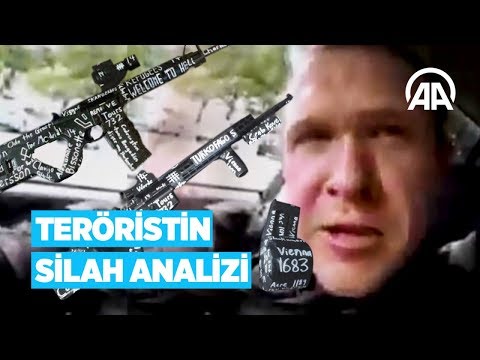 Yeni Zelanda'daki cami saldırısını gerçekleştiren teröristin silah analizi