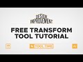 How the Free Transform Tool Works • Adobe Illustrator Tutorial