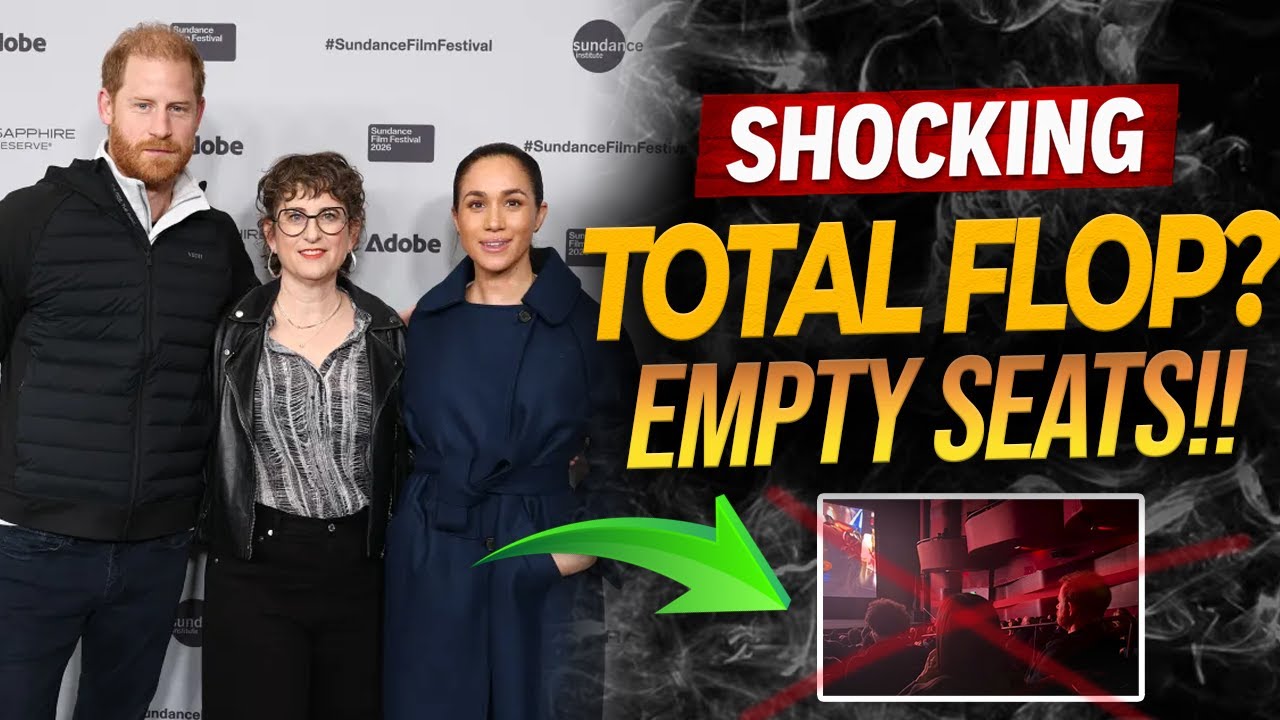 Harry & Meghan Fail to Sell Out Sundance Screening: EMBARRASSING EMPTY SEATS !!