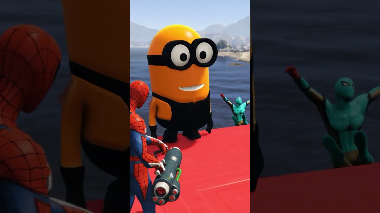 Spiderman Ragdoll vs Minions Ragdoll – Ultimate Battle! 💥 