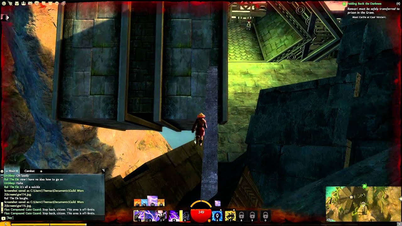 Guild Wars 2 - Jumping around in Rata Sum