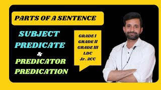 Famous PARTS OF A SENTENCE, SUBJECT PREDICATE, PREDICATOR, PREDICATION #ucan #govtjobs #englishBY BHEEM SIR Net Worth