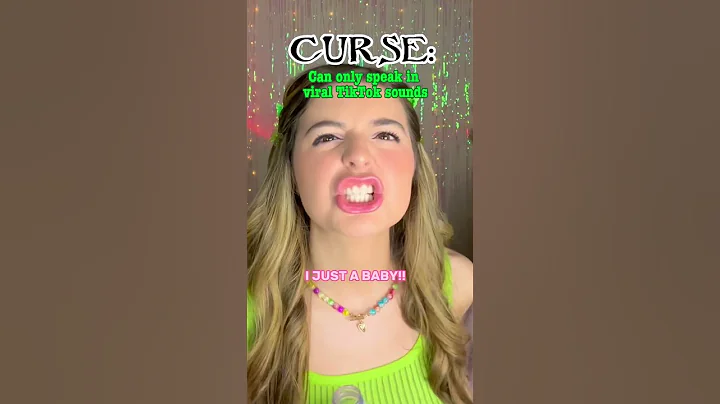 You get cursed to only speak in viral sounds #funnyvideos #acting #shorts #cursed