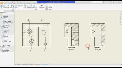 Creating Section Views in Autodesk Inventor