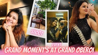 Shooting For Puja Campains Attending Event At Grand Oberoi M Vlogs