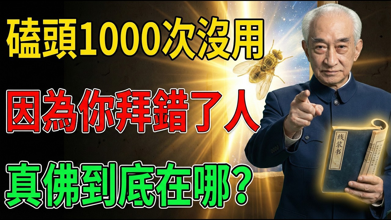 南懷瑾：崇拜的大師突然「塌房」？別再氣到心腎不交！佛陀臨終這四句話，才是你後半生真正的護身符 #南懷瑾 #佛學 #依法不依人 #修行 #放下執著 #佛教文化 #養生