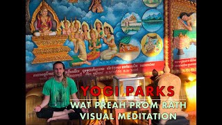Buddhist Inspired Visual Meditation w/ Monk Chanting for Deep Peace w/ Yogi Parks in Siem Reap screenshot 1