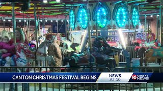 Canton Christmas Festival in full swing with rides, smiles and more