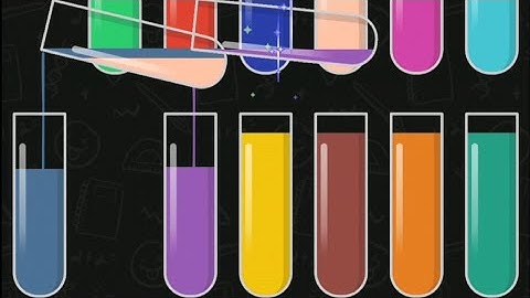 WATER COLOR SORT GAME 2022. 216-220 LEVELS COMPLETED..