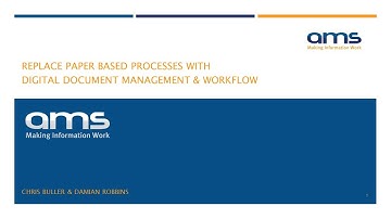 Replace Paper Based Processes with Digital Document Management & Workflow