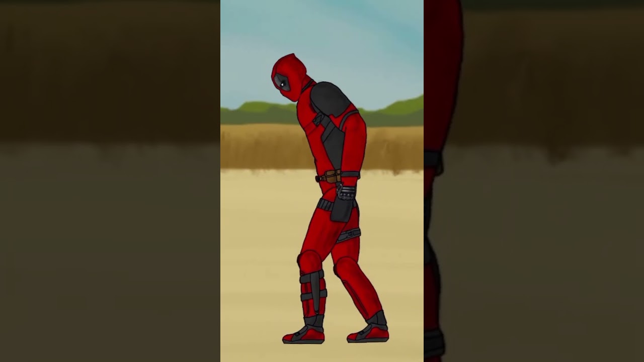 When Deadpool Playing Squid Game😱😱😱