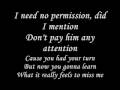 Beyonce - Single ladies w/ lyrics