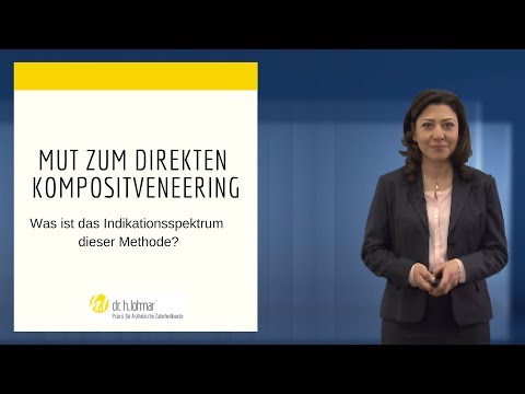 Mut zum Direkten Komposit Veneering: Indikationsspektrum - Vortrag Dr. Hanni Lohmar