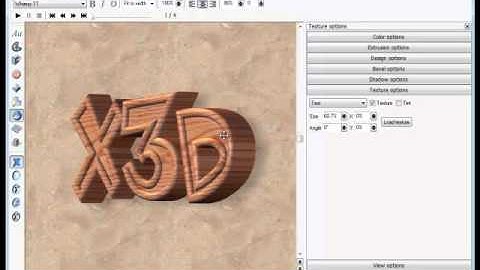 Xara 3D Maker 7 Intro
