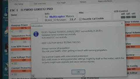 Video for banggood. Flywoo esc problem 2.