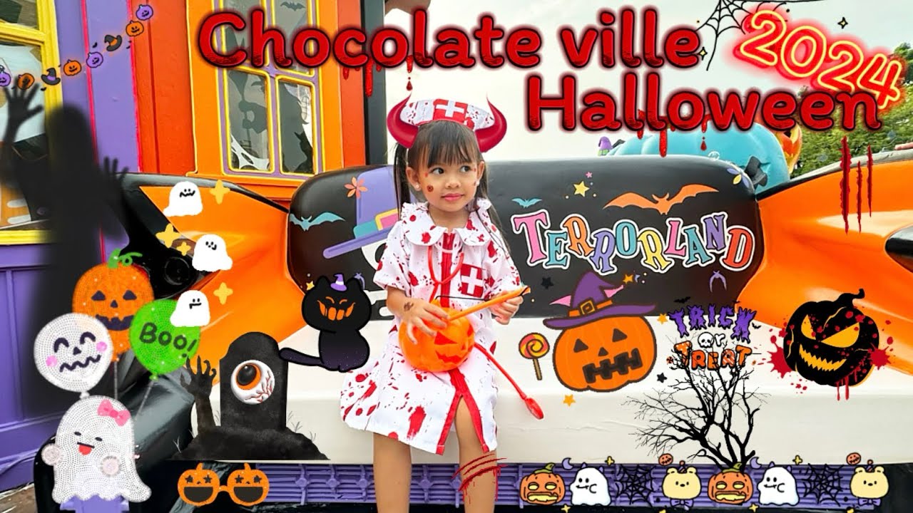เที่ยวฮาโลวีนกัน | Halloween 2024 Chocolate ville :Aliz channel