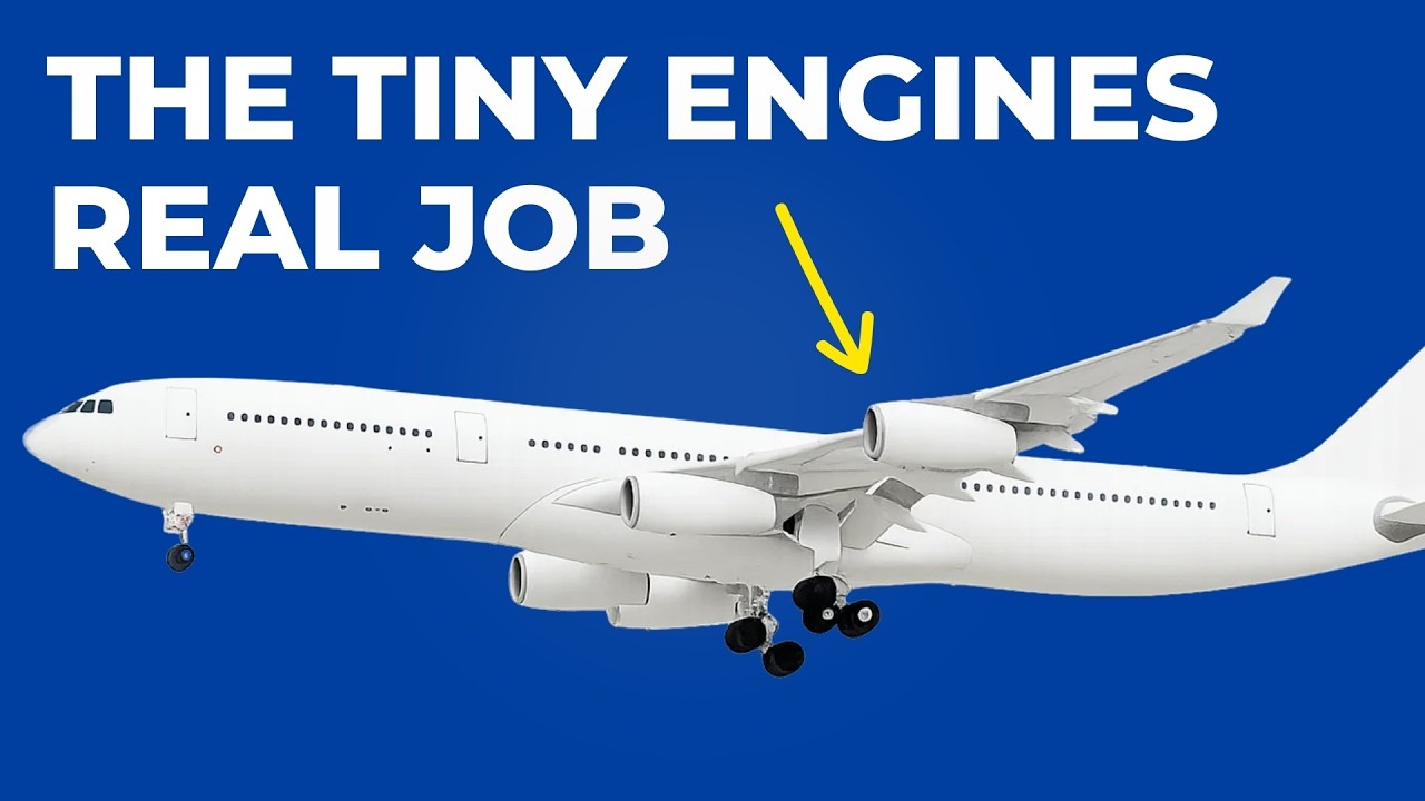 What The Airbus A340’s Tiny Engines Are Really For