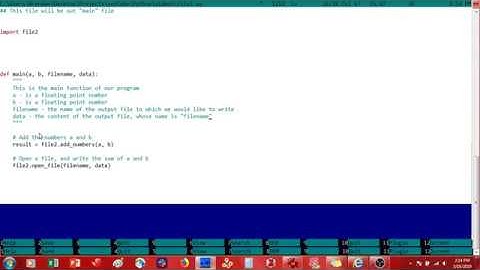 Python for Absolute Beginners - Importing functions and writing to files