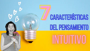 ¿Cuáles son los 4 tipos de pensamiento intuitivo?