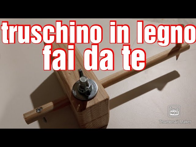 IL + SEMPLICE TRUSCHINO FAI DA TE  3 minuti di Falegnameria #8 