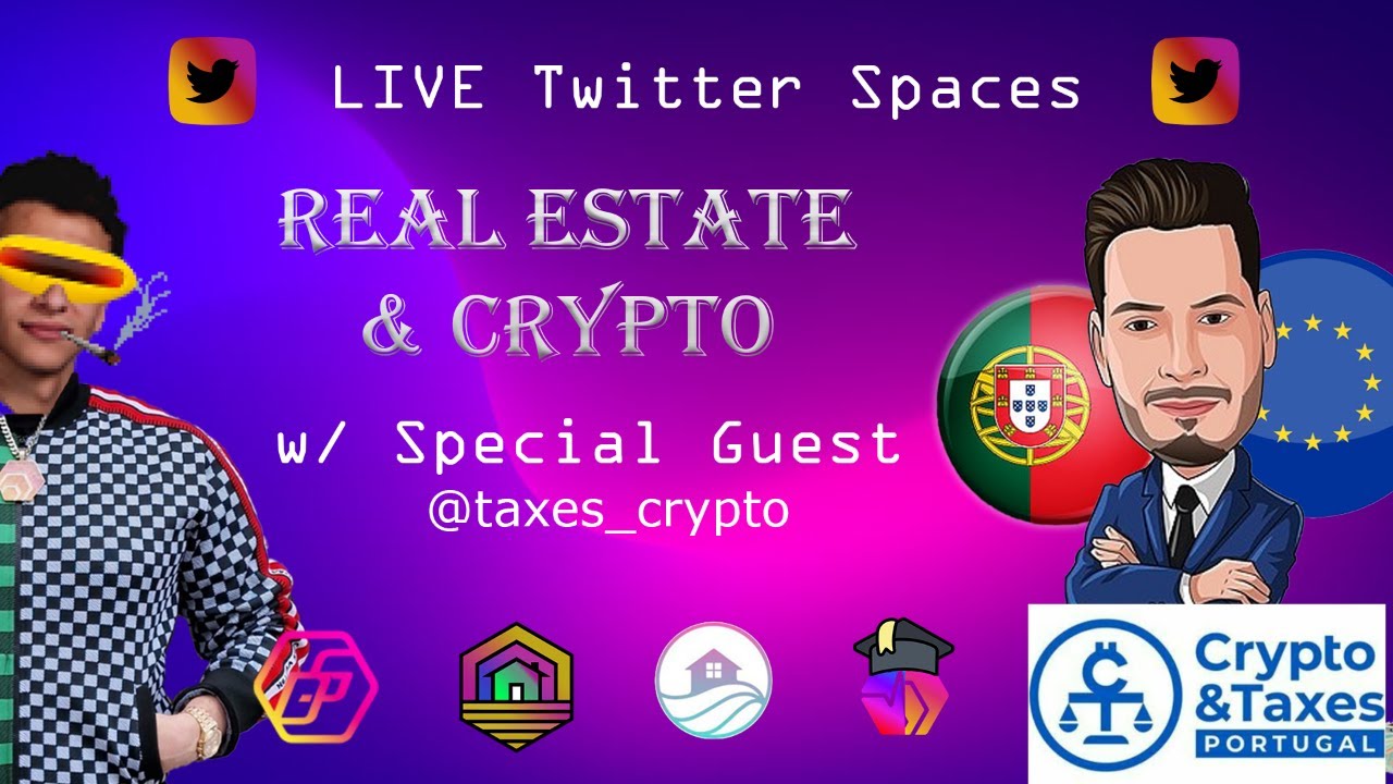 Live Twitter Space AMA Real Estate and Crypto Portugal Edition YouTube