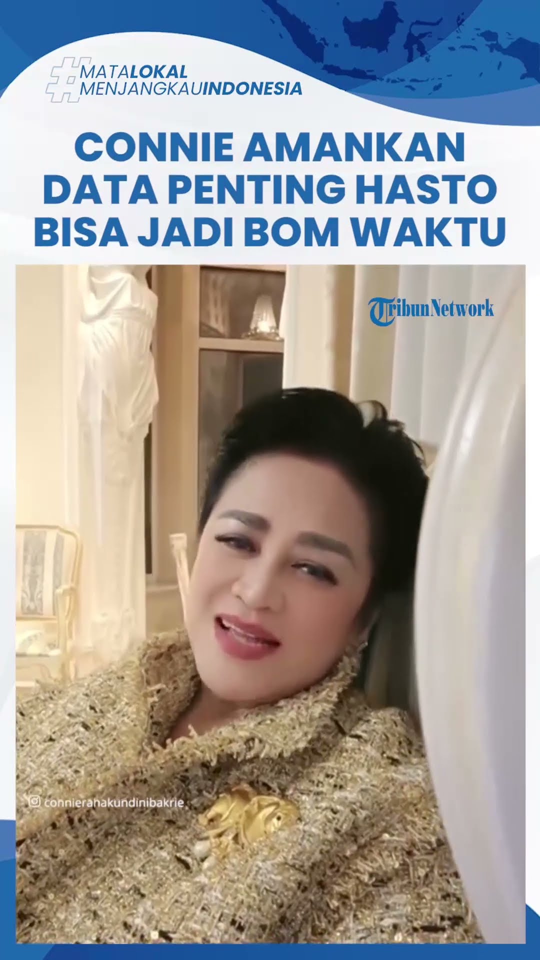 Connie Bakrie Sebut Dokumen Penting Titipan Hasto Sudah Diamankan di Rusia: Bisa Jadi Bom Waktu