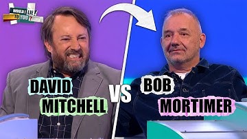 Bob Mortimer CHALLENGES David Mitchell | Would I Lie To You?