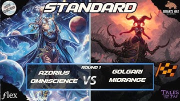 Azorius Omniscience VS Golgari Midrange  [MTG Standard Round 1]