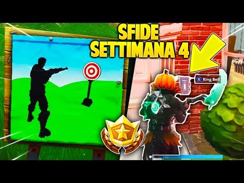 COME COMPLETARE le SFIDE SETTIMANA 4 di FORTNITE SEASON 6