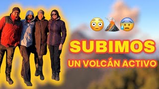 Subimos el Volcán Acatenango y Volcán de Fuego!  😳