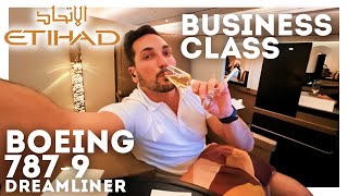 ETIHAD é melhor que EMIRATES? Como é ir a INDONÉSIA na executiva do 787 da Etihad Business Class