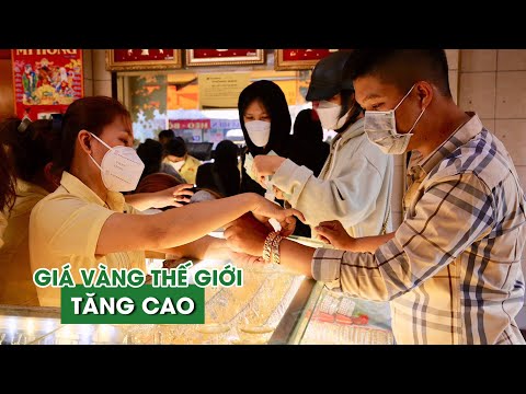 Video Giá vàng thế giới tăng cao nhờ USD bị bán tháo - youtube