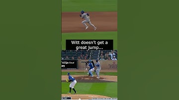 Bobby Witt Jr. Makes Up for a Bad Jump with Elite Speed #bobbywittjr #mlbshorts