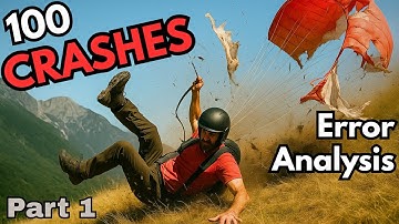 100 Speedflying & Paragliding CRASHES (with Error Analysis) | Part 1/6