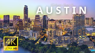 Austin, Texas, USA ?? in 4K ULTRA HD 60FPS Video by Drone