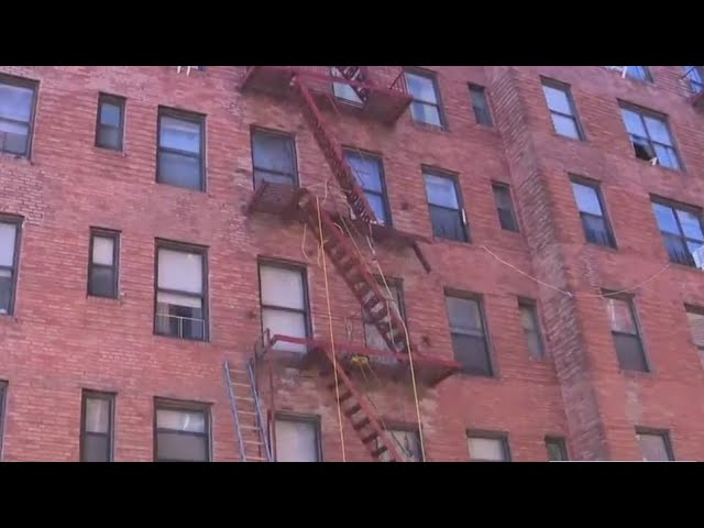 1 Injured After Fire Escape Collapse Dob