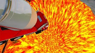 Jumping In Volcano Beamng.drive
