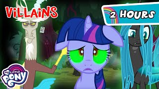 VILLAIN Episodes 😈🖤🧪 | My Little Pony: Friendship is Magic 🦄 | Full Episodes | 2 hours |