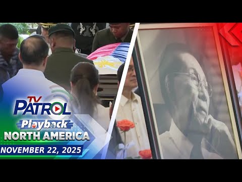 TV Patrol Playback North America November 22 2025